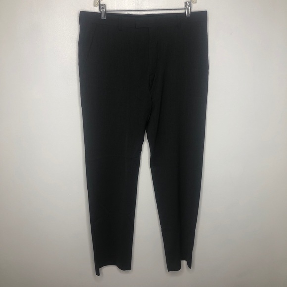 Banana Republic Tailored Slim Fit Gray Pants 34x34 - Picture 2 of 7